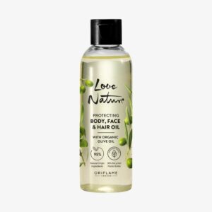 Protecting Body Face & Hair Oil with organic Olive oil