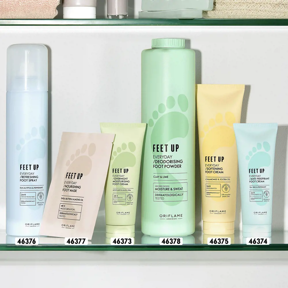 Feet Up Everyday Moisturizing Foot Cream All Night Long