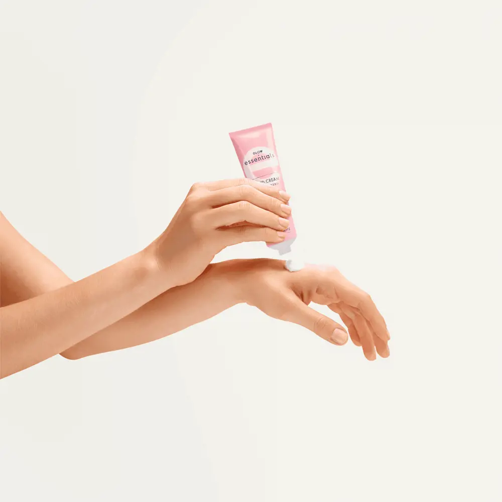 Glow Essentials Hand Cream with Vitamins E & B3 - Image 2